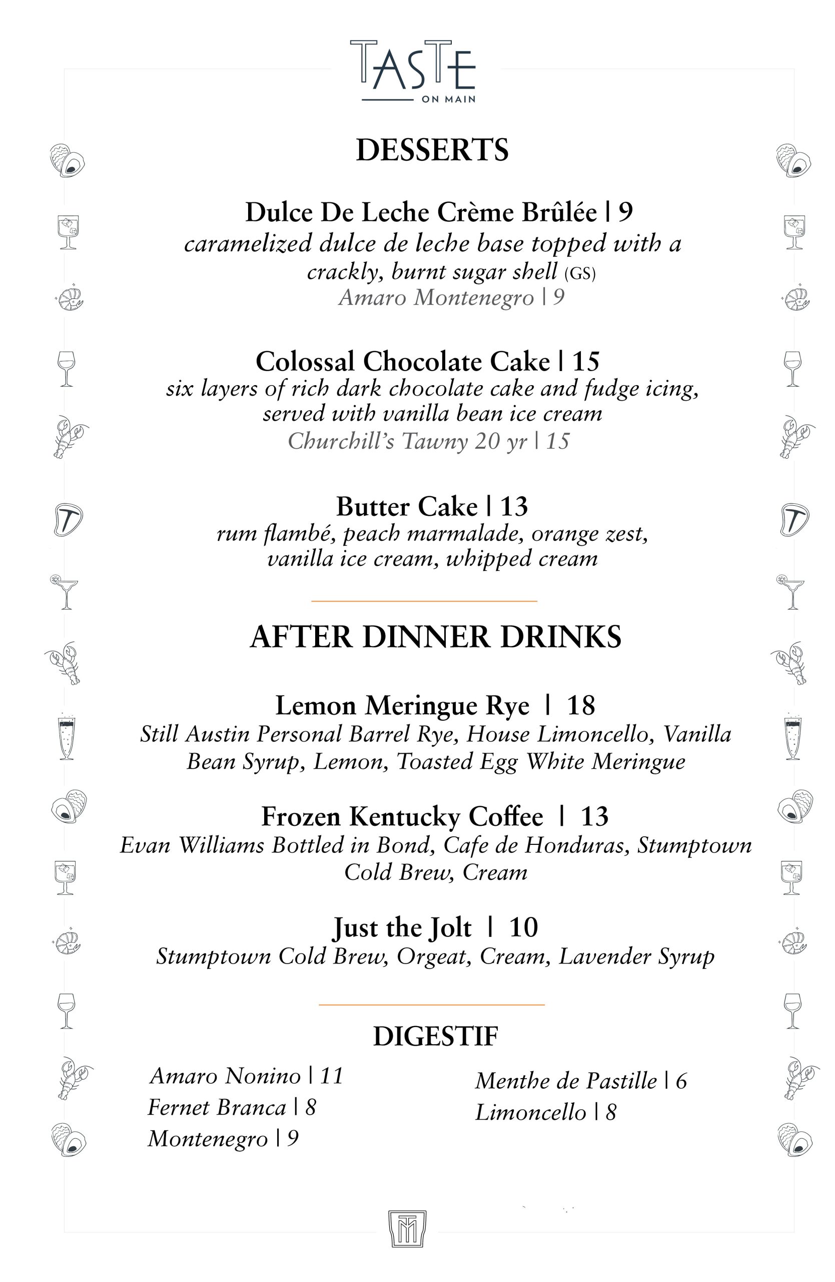 Taste Dessert 7.4.26